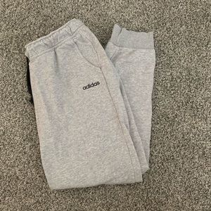 Adidas grey jogger sweats